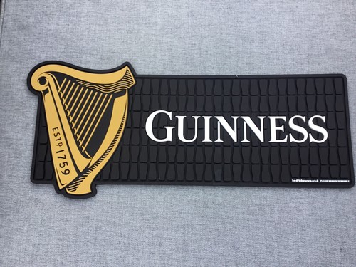 Rubber guinness beer mat - guinness,