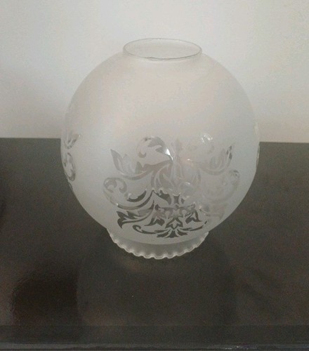 Vintage etched glass - vintage,
