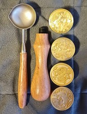 Wax Seal Set In Brass with