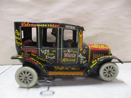 Marx tin windup old jalopy - marx,