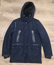 The Kooples Men's Parka Jacket Coat Blue Size XS 