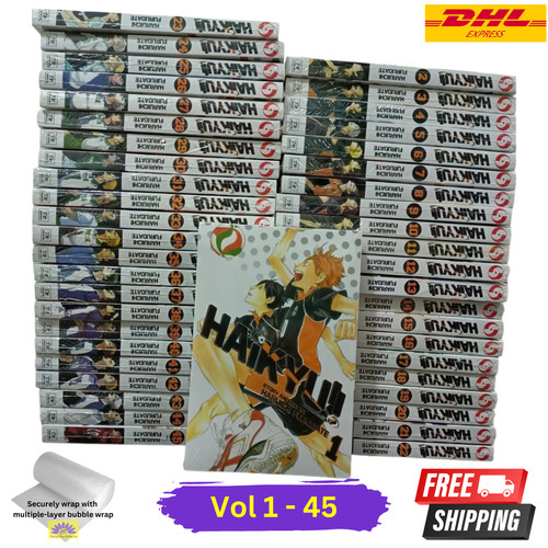 Haikyuu - 1-45, complete)