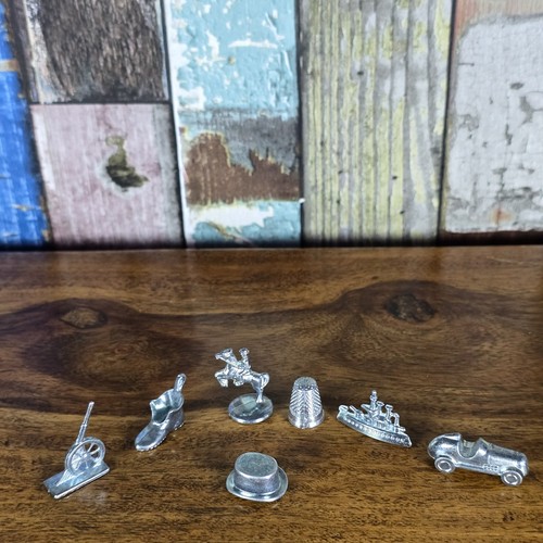 Monopoly metal players - 7,