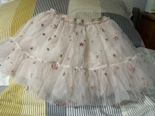 Girls Pink Tulle Skirt Age 4-5