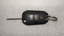 Genuine Used Peugeot 208/308/3008/5008 3 Button Key Fob