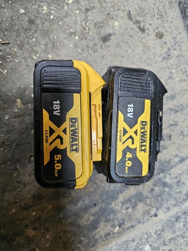 Dewalt 18v batteries 4ah - x,