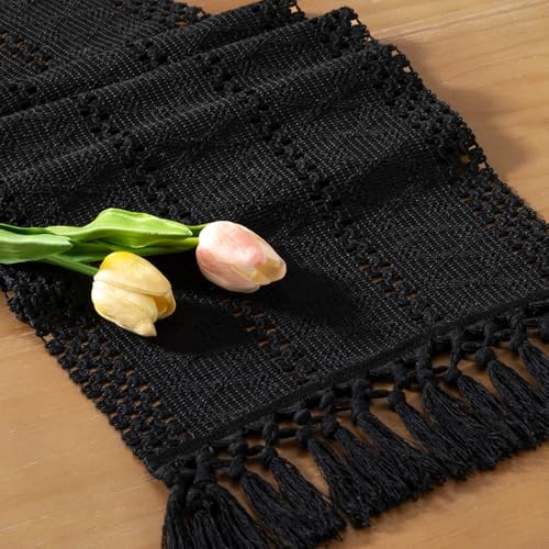 Boho table runner fall - table,