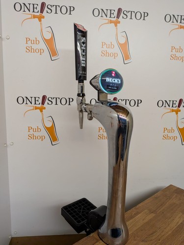 Becks german lager beer pump - german,