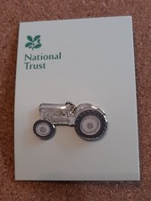 National Trust NEW PACKWOOD HOUSE Tractor With Rounded Wheels Charity Pin Badge 
