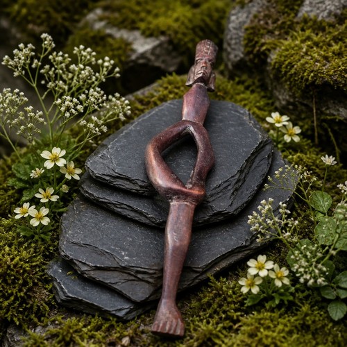 Vintage hand carved - hand,