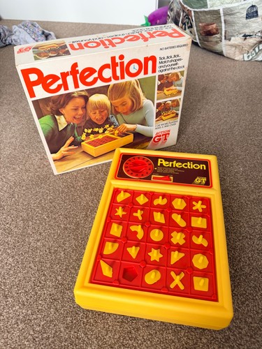 Vintage perfection game action - perfection,