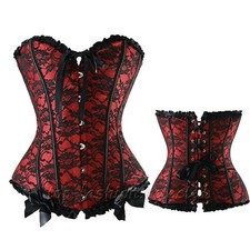 Sexy Black Burlesque Corset