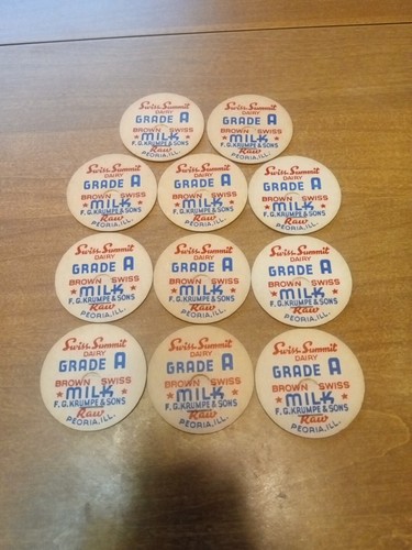 Vintage grade milk tokens - vintage,