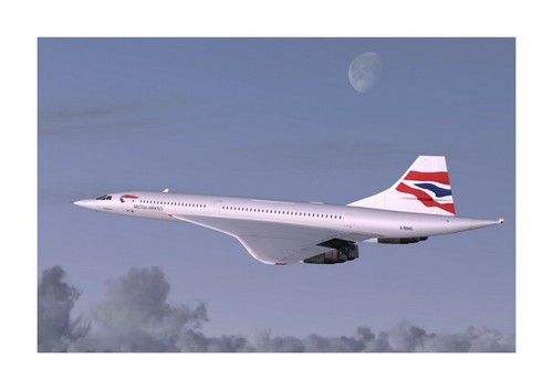 Concorde flight a4 - flight, 1