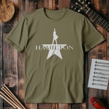 Hamilton Star Logo T-shirt Music & Rock Fan T-Shirt
