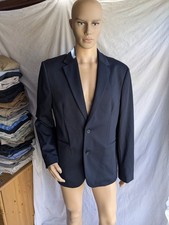 Primark Mens Blazer Navy Slim