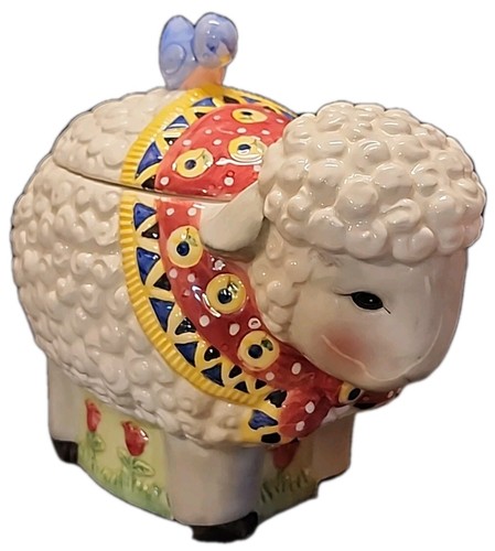 Red scarf sheep - scarf, baby