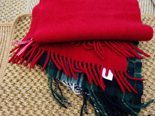 Two scarfs tartan rover - tartan,