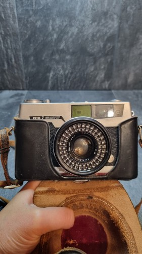 Vintage petri circle - vintage, eye