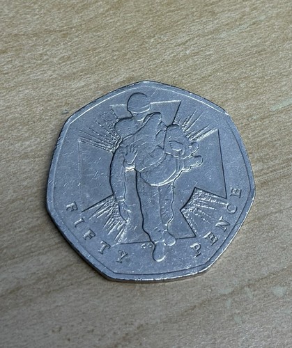 Rare 50p coins - rare, sale