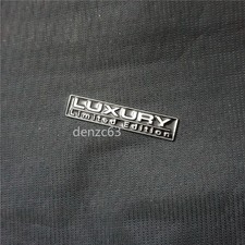 1x Black Chrome LUXURY Limited