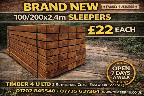 Sleepers timber scaffold - sleepers,