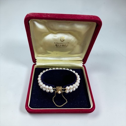 Mikimoto double strand - mikimoto, akoya