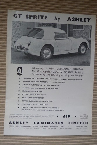Austin healey sprite mk1 - austin-healey,