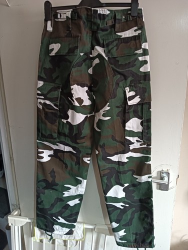 Mod style camouflage trousers - trousers,