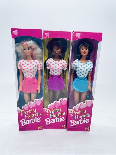 Barbie 1995 pretty hearts - barbie,