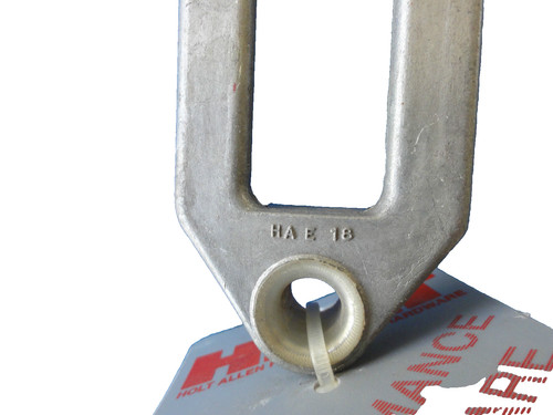 Dinghy rudder gudgeon - rudder, mirror