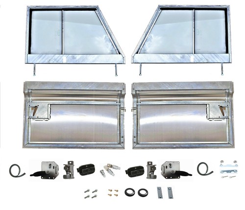 Galvanised series style front - galvanised,