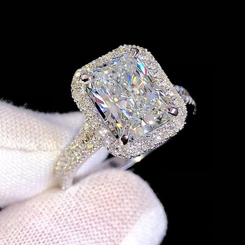94ctw radiant moissanite - radiant,