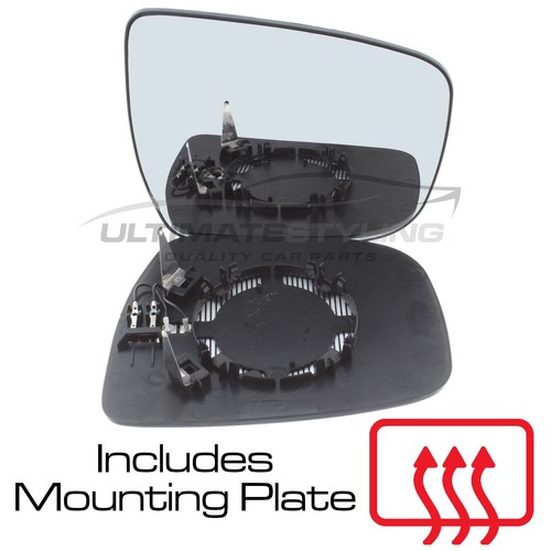 Wing mirror glass - glass, nissan
