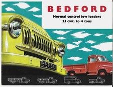 Bedford TJ Series 25cwt-4 Ton Trucks 1962 UK Market Foldout Sales Brochure