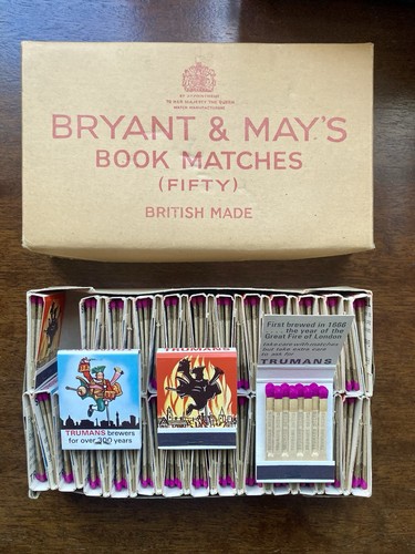 Bryant may matchbooks - &,