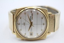 Seiko Sea Lion DX Gold Tone Day Date Watch Ref 6106-8030 Automatic WORKING