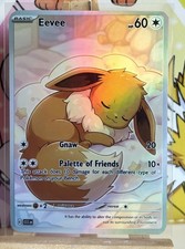 Custom Hand Drawn Eevee Card -