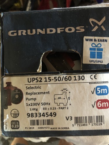 Ups2 grundfos 60 pump - grundfos,