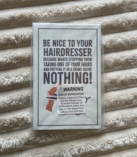 Hairdressing decor wooden sign