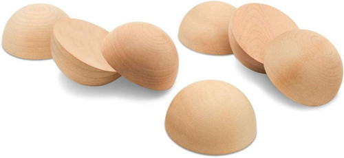 Wooden split balls - wooden,