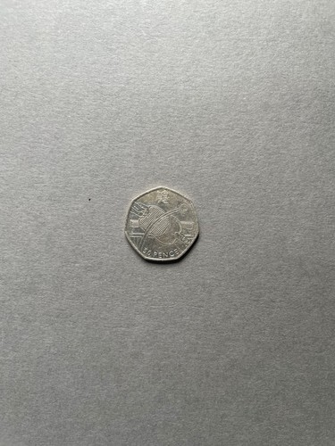 2011 50p coin - 50p, london