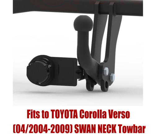Swan neck tow bar - neck,