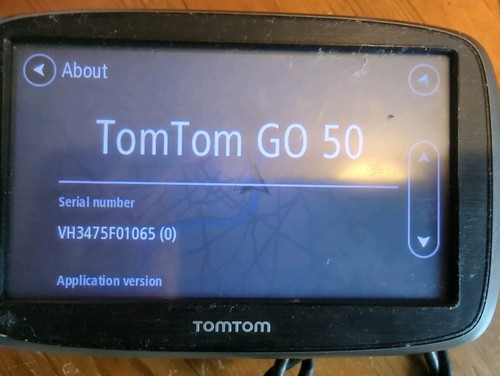 Tomtom sat nav - sat,