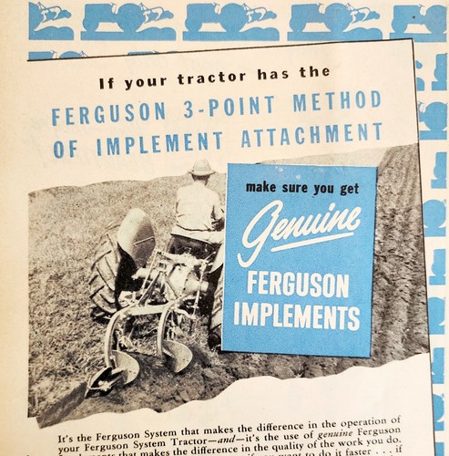 1947 ferguson system tractor - ferguson,