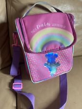 Minnie Mouse Girls Pink Lunch Box With Purple Strap