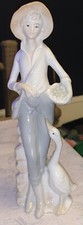 Vintage Porcelain Shepherdess