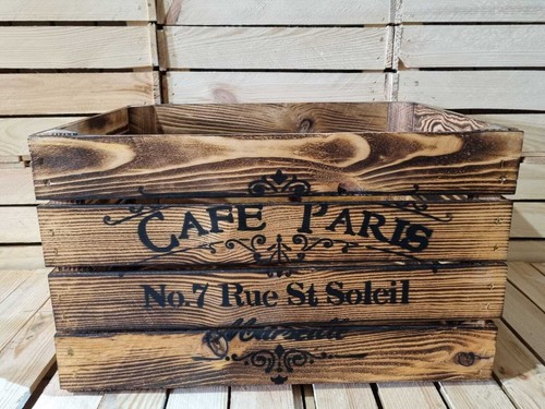 Cafe paris rustic vintage - rustic,