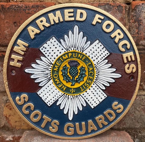 Scots guards painted solid - guards,