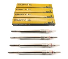 4X GLOW PLUGS FOR VAUXHALL